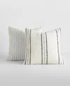 Ienjoy Home Yarn-dyed Patterns 2-pack Decor Pillows, 20" X 20" In Multi