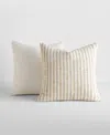 Ienjoy Home Yarn-dyed Patterns 2-pack Decor Pillows, 20" X 20" In Multi