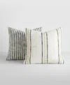 Ienjoy Home Yarn-dyed Patterns 2-pack Decor Pillows, 20" X 20" In Yellow