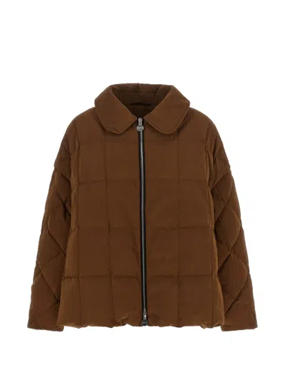 Ienki Ienki Arco Zip-fastening Puffer Jacket In Brown