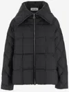 Ienki Ienki Nylon Padded Down Jacket In Black