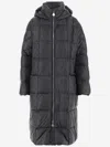 Ienki Ienki Pyramid Leon Long Down Jacket In Black
