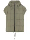 Ienki Ienki Cozy Bow Vest Made Of Nylon In Green