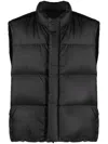 Ienki Ienki Cloud Zip-up Quilted Puffer Gilet In Schwarz
