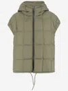 Ienki Ienki Cozy Bow Vest Made Of Nylon In Green