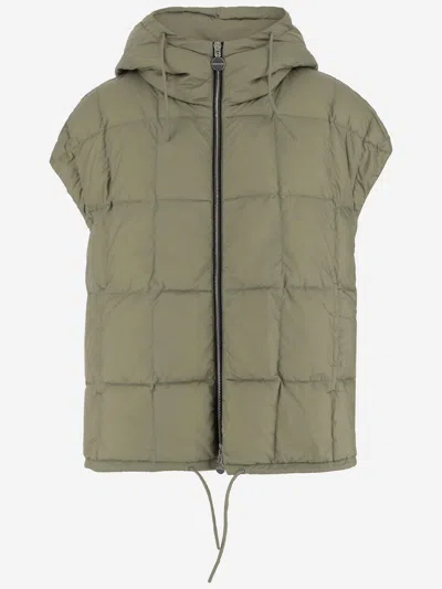 Ienki Ienki Cozy Bow Vest Made Of Nylon In Green
