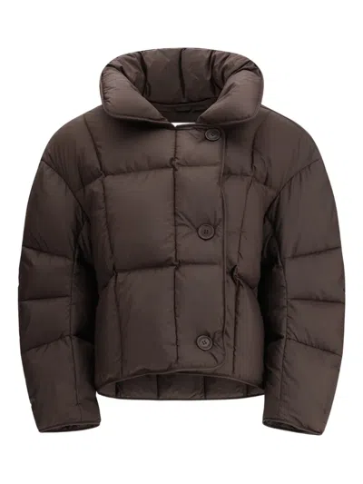 Ienki Ienki Cozy Cloud Micro Jacket In Brown