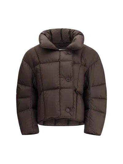 Ienki Ienki Cozy Cloud Micro Jacket In Brown