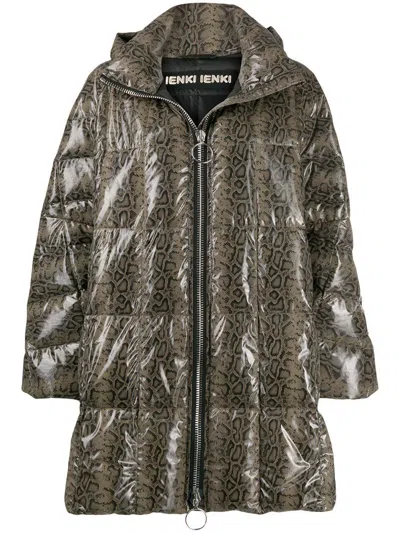 IENKI IENKI IENKI IENKI CROPPED TRAPEZE PUFFER COAT