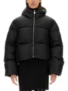 Ienki Ienki Bear Kenny Zip-up Puffer Jacket In Black
