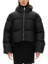 Ienki Ienki Bear Kenny Zip-up Puffer Jacket In Black