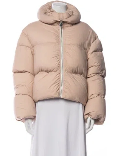 Pre-owned Ienki Ienki Down Jacket In Neutrals