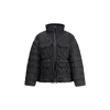 Ienki Ienki Ember Quilted-pocketed Jacket In Black