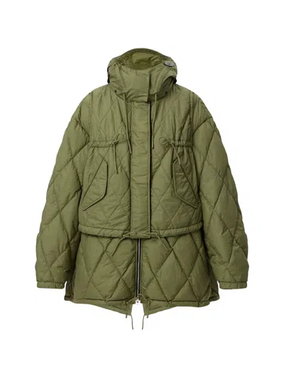 Ienki Ienki Ember Quilted Jacket In Green