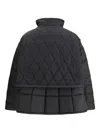 Ienki Ienki Ember Quilted-pocketed Jacket In Black