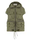 Ienki Ienki Ember Quilted Sleeveless Vest In Green
