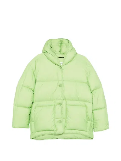 Ienki Ienki Hooded Puffer Jacket In Green