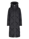 Ienki Ienki Rowena" Long Down Coat In Black