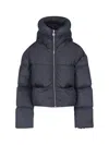 Ienki Ienki Bear Kenny Zip-up Puffer Jacket In Black