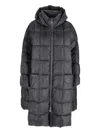 Ienki Ienki Maxi Pyramid Leon Down Jacket In Black