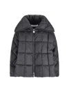 Ienki Ienki Zip Down Jacket In Black