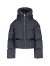 Ienki Ienki Bear Kenny Zip-up Puffer Jacket In Black