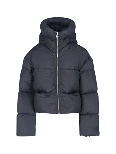 IENKI IENKI KENNY" BLACK NYLON DOWN JACKET