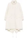 Ienki Ienki Light Parka Coat In Neutrals