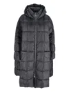 Ienki Ienki Maxi Pyramid Leon Down Jacket In Black