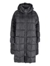Ienki Ienki Maxi Pyramid Leon Down Jacket In Black
