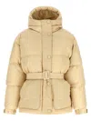 Ienki Ienki Michlin Puffer Jackets Beige In Gray