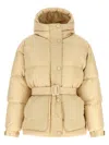 Ienki Ienki Michlin Puffer Jackets Beige In Neutral