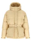 Ienki Ienki Michlin Puffer Jackets Beige In Neutral