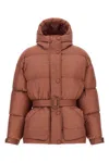 Ienki Ienki Quilted Belted Jacket In Pink