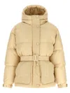 Ienki Ienki Michlin Puffer Jackets Beige In Yellow