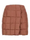 Ienki Ienki Platha Quilted-padded Mini Skirt In Pink