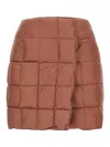 Ienki Ienki Platha Quilted-padded Mini Skirt In Pink
