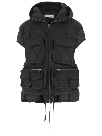 IENKI IENKI IENKI IENKI NYLON PADDED VEST WITH ADJUSTABLE HEM