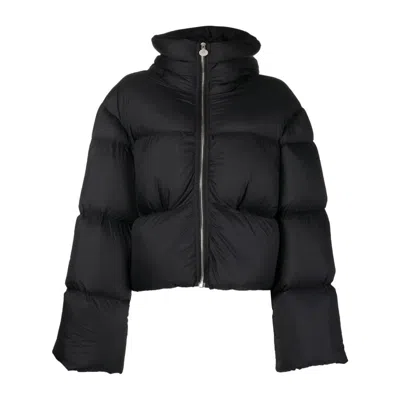 Ienki Ienki Hooded Kenny J Boxy Down Jacket In Black