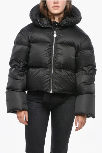 Ienki Ienki Padded Kenny Jacket With Hood In Black