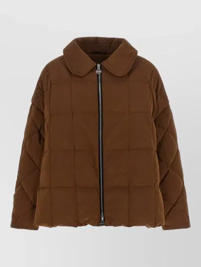 Ienki Ienki Parka Coat In Brown