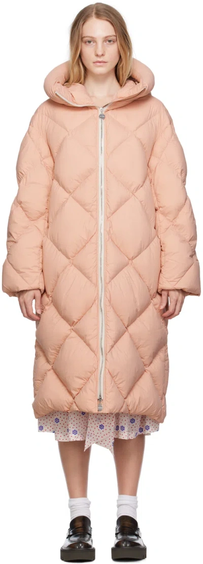 Ienki Ienki Pink Rowena Down Jacket In Soft Pale Pink