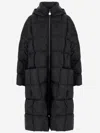 Ienki Ienki Pyramid Leon Long Down Jacket In Black