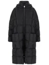 Ienki Ienki Pyramid Leon Long Down Jacket In Black