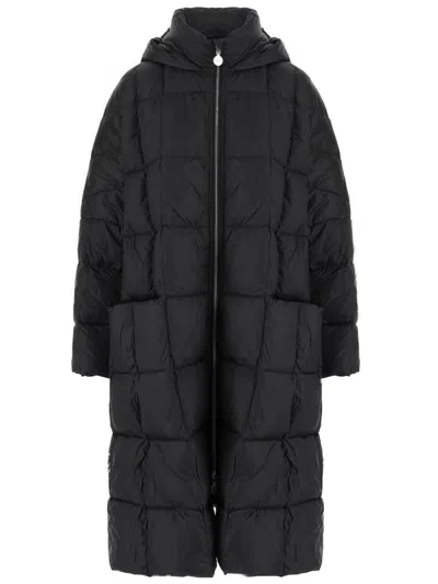 Ienki Ienki Ennio Pyramide Long Down Jacket In Black