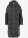 Ienki Ienki Pyramid Leon Long Down Jacket In Black