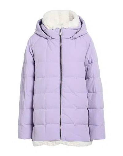 Ienki Ienki Woman Puffer Lilac Size Xs Polyester In Purple