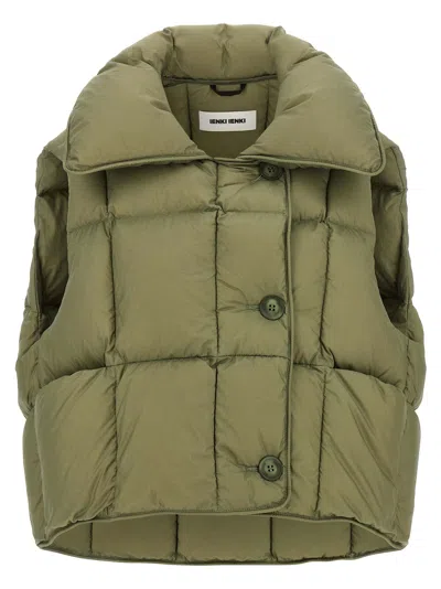 Ienki Ienki Women's Cozy Cloud Vest In Green