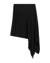 Iesse Woman Cape Black Size Onesize Polyamide, Wool, Viscose, Cashmere In Black