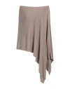 Iesse Woman Cape Khaki Size Onesize Polyamide, Wool, Viscose, Cashmere In Beige